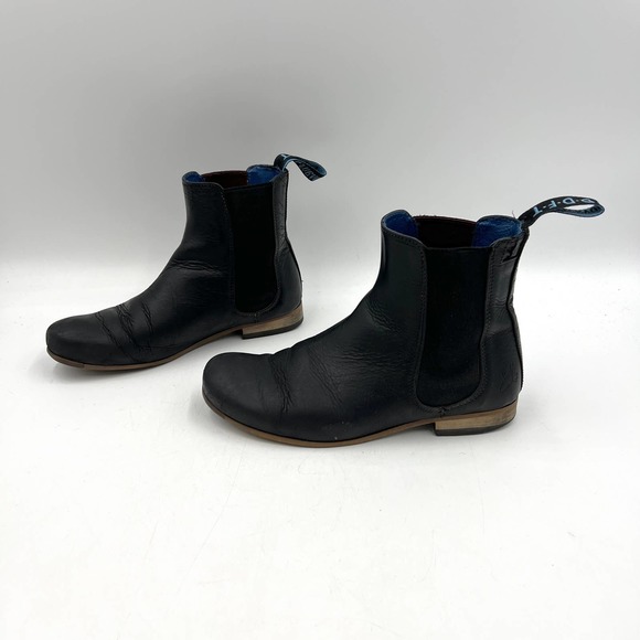 John Fluevog Black Ankle Boots - Picture 11 of 11